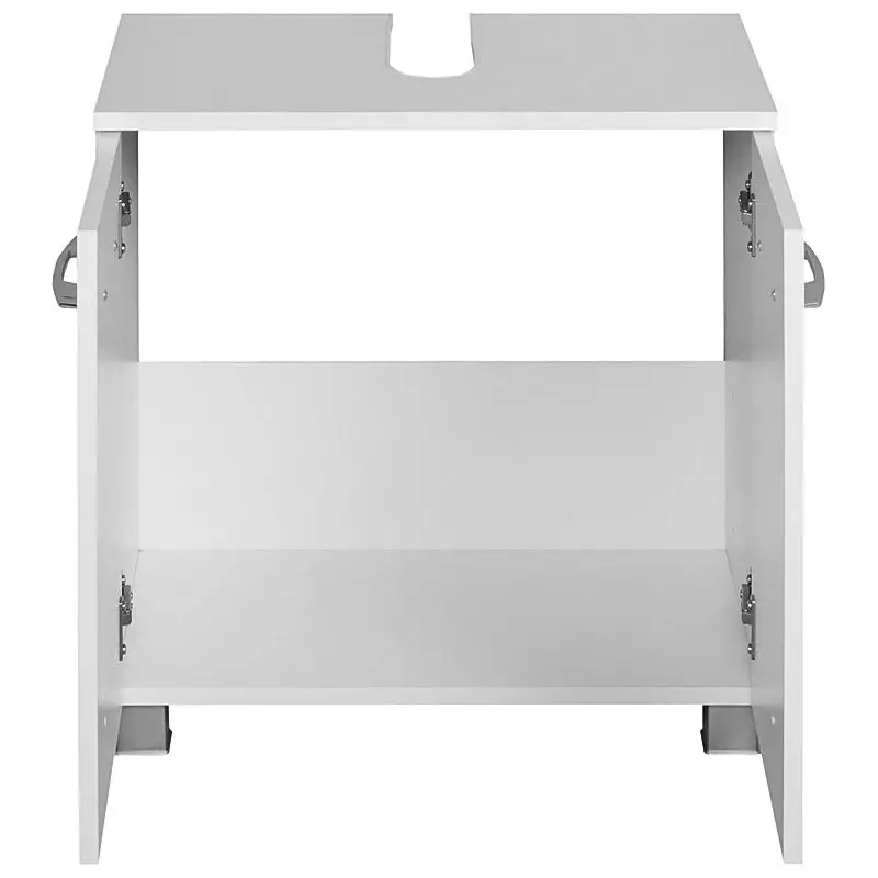 Lomadox Badmöbel Set BERGAMO-03, weiß, B x H x T ca.: 175 x 200 x 35cm Räumungsverkauf