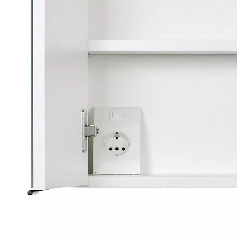 Lomadox Spiegelschrank 60cm MERANO-03 weiß Super Sparpreis