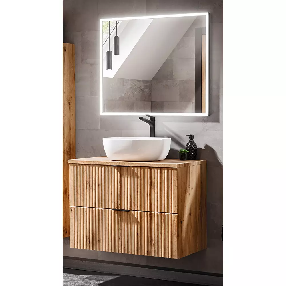 Lomadox Badezimmermöbel Serie ADELAIDE-56 in Wotaneiche - selbst zusammenstellen Discount Store für neue Produkte