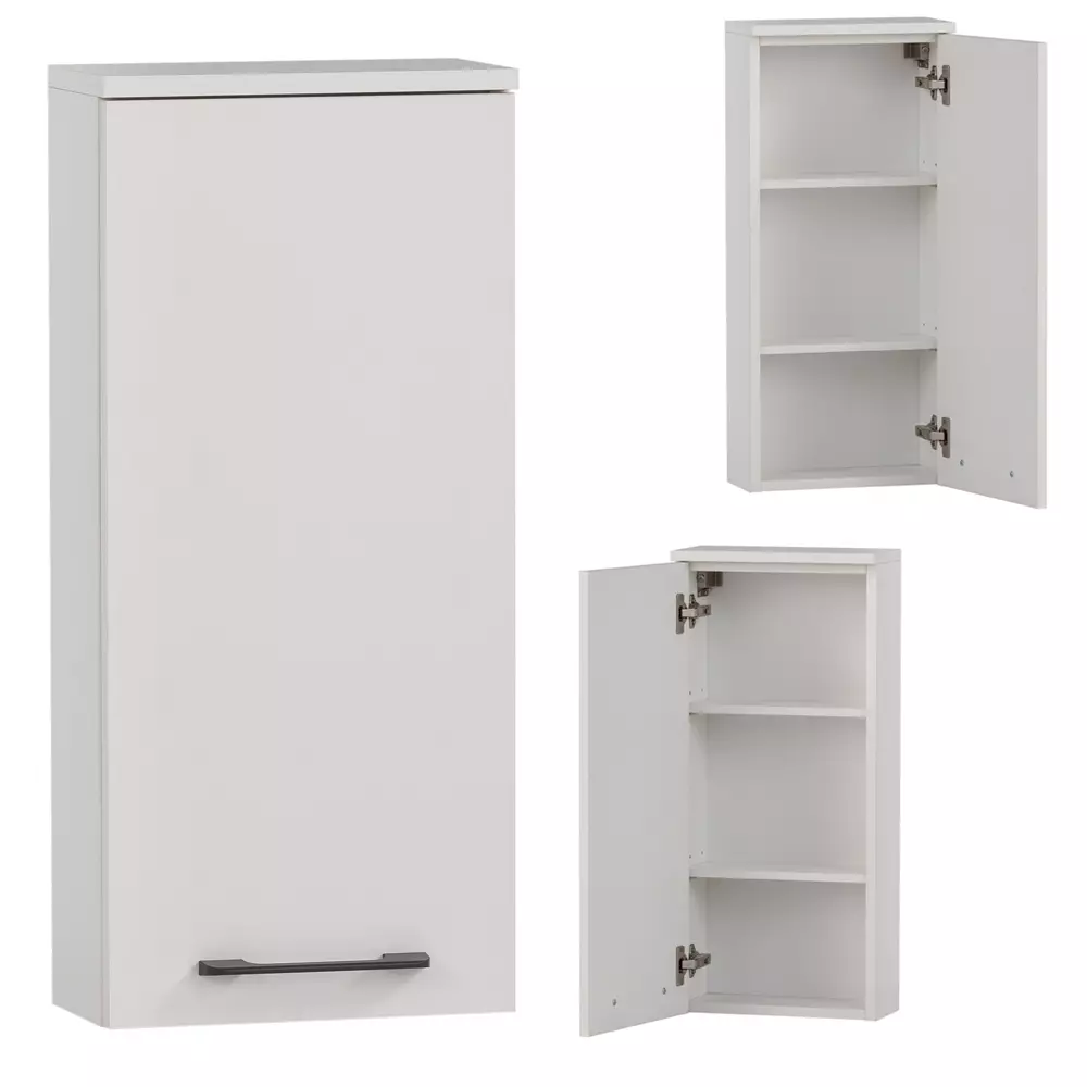 Lomadox Badmöbel Serie MESA-80 in weiß matt - selbst zusammenstellen Outlet