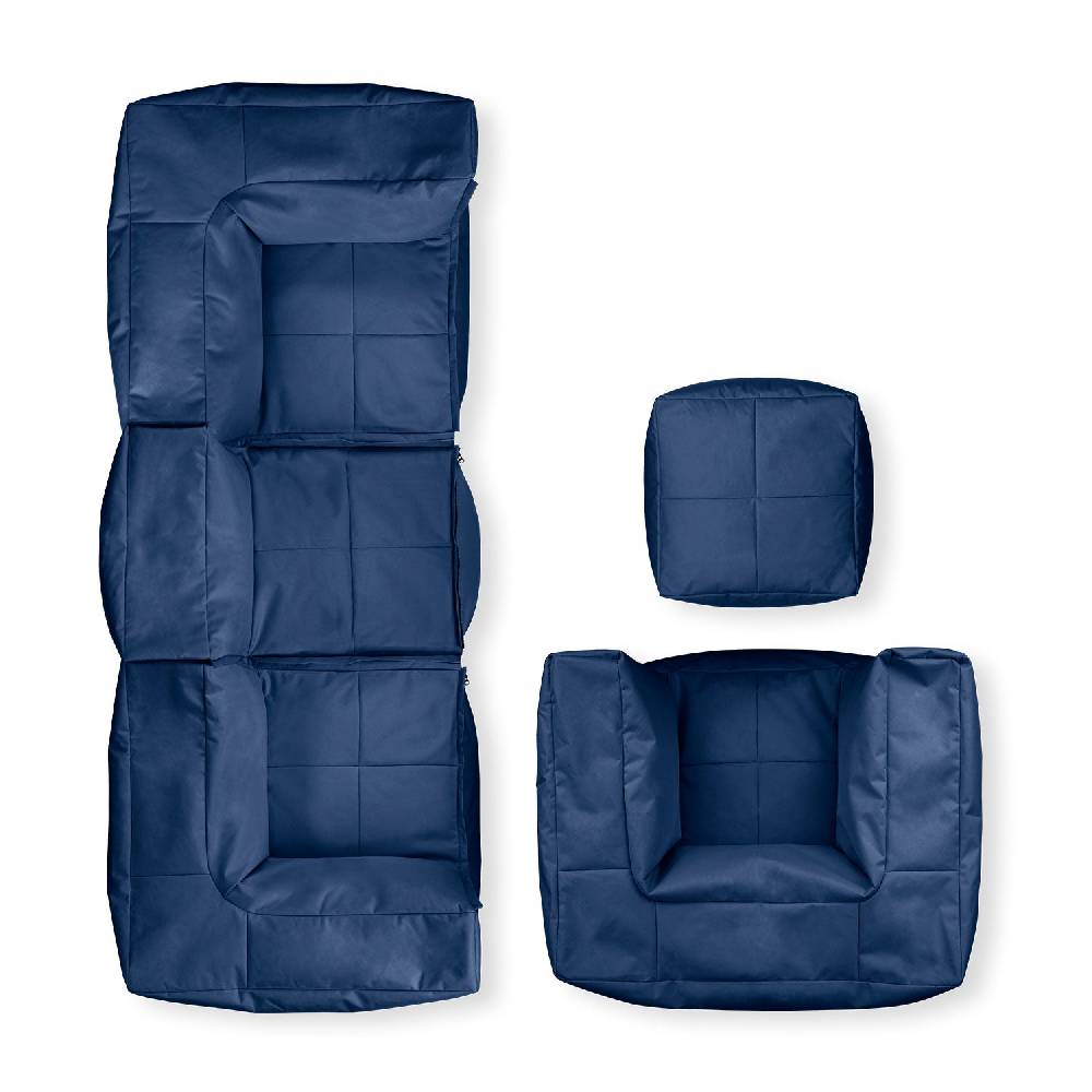 LUMALAND Basic Set (5-tlg.) - Modulares System - In- & outdoor - Navyblau