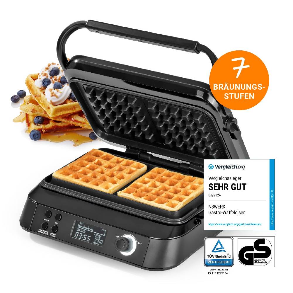 N8WERK Premium-Waffeleisen