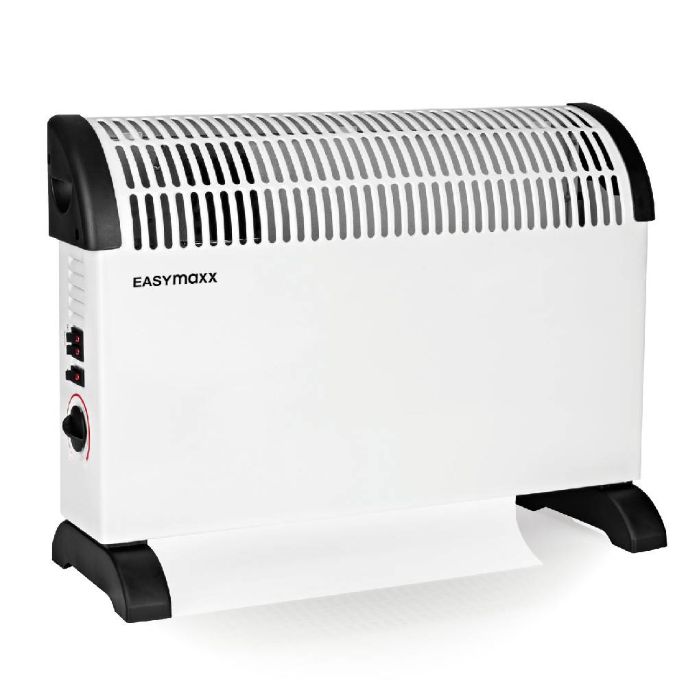EASYmaxx Heizkonvektor - weiß/schwarz