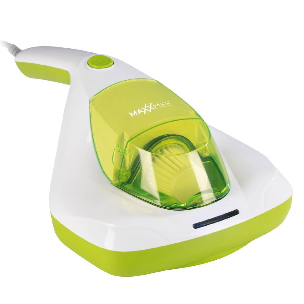 MAXXMEE Milbensauger Vibration - EPA-11-Filter - weiß/limegreen