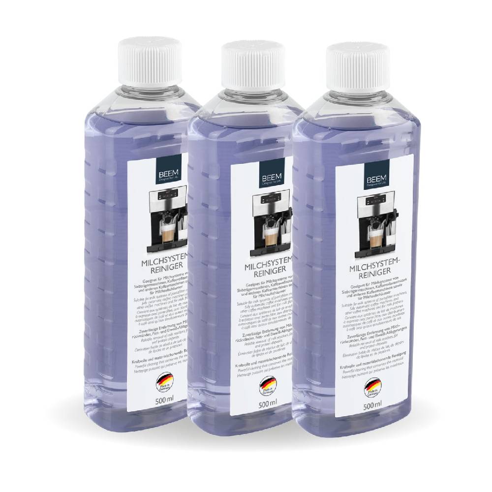 BEEM MILCHSYSTEMREINIGER - 3er-Set (3x 500 ml)