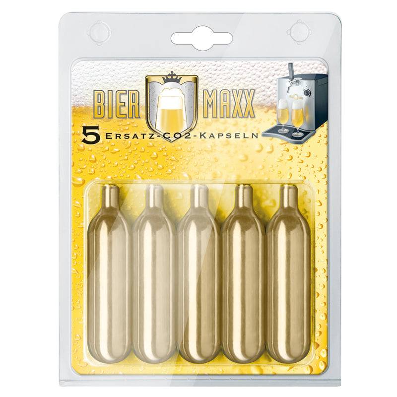 BIER MAXX BIER MAXX - CO2 Kapseln - 5er-Set