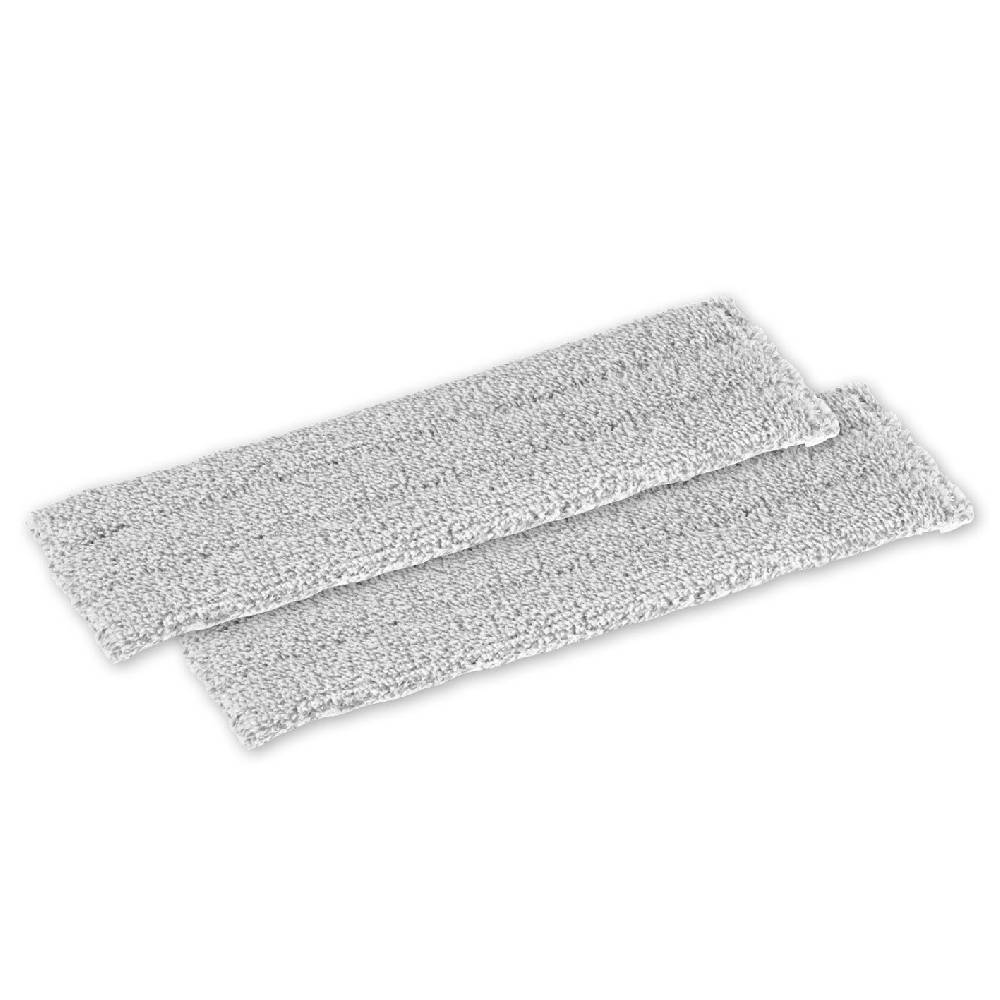 MAXXMEE Ersatz-Wischtuch 2er-Set - grau