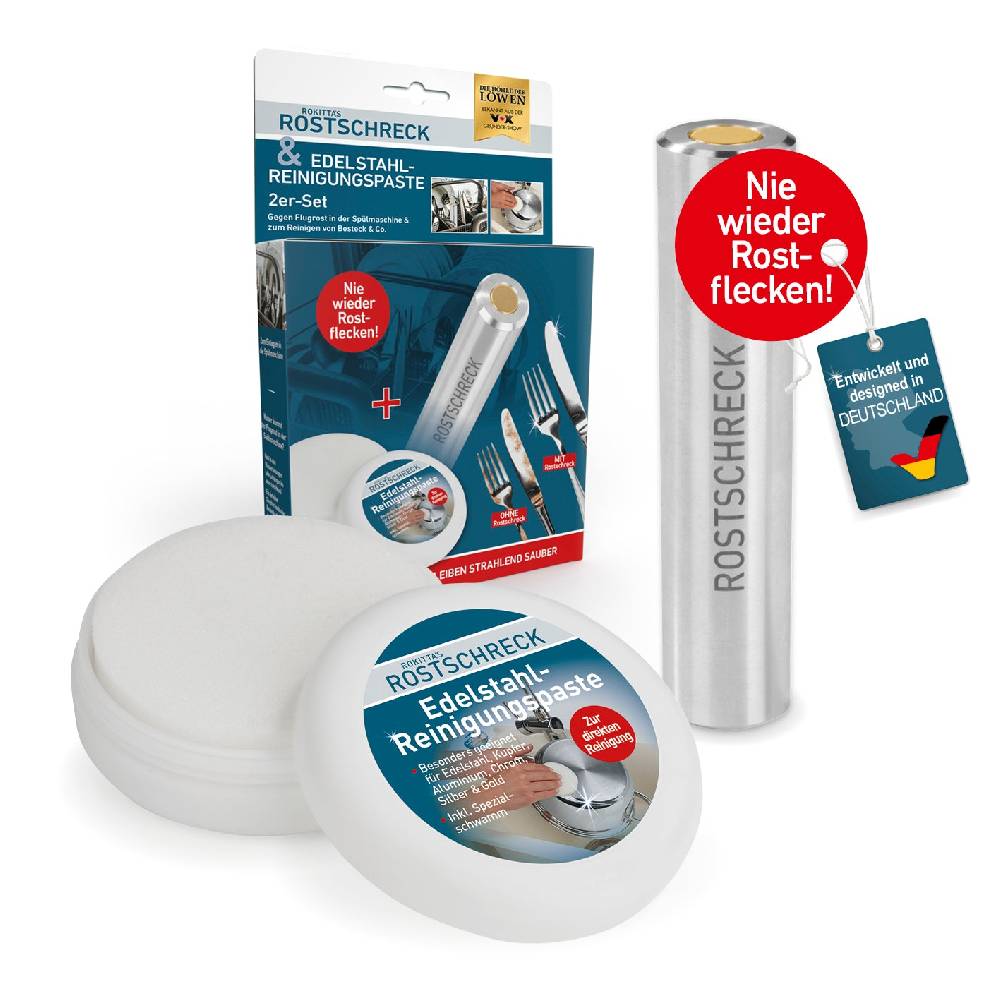 Rokitta’s Rostschreck Rostschreck & Edelstahlreiniger Set 2-tlg
