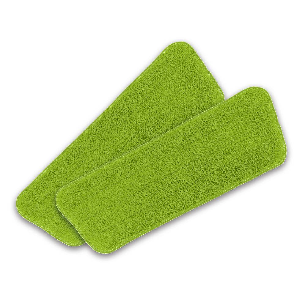 CLEANmaxx Ersatz-Wischtuch 2er-Set - Limegreen