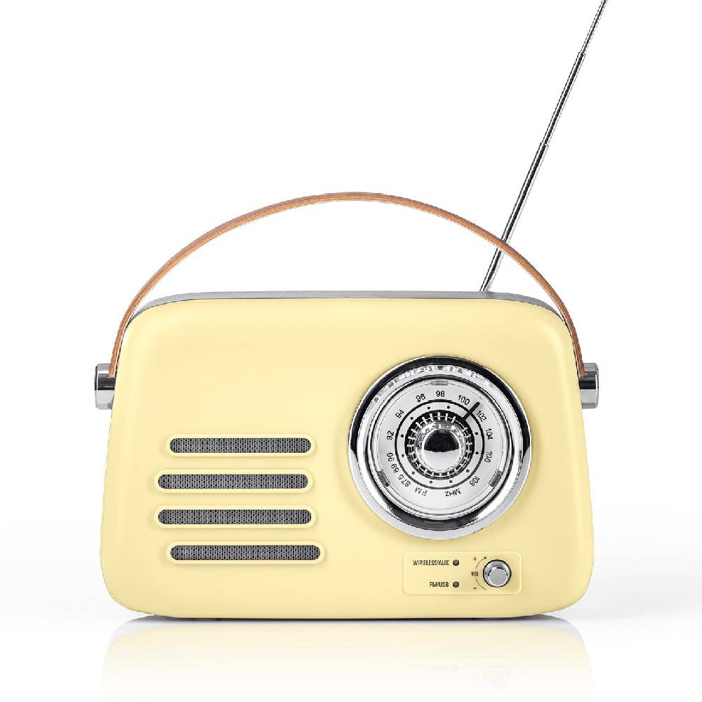 EASYmaxx Radio Retro - Stil der 50er-Jahr - Vanille