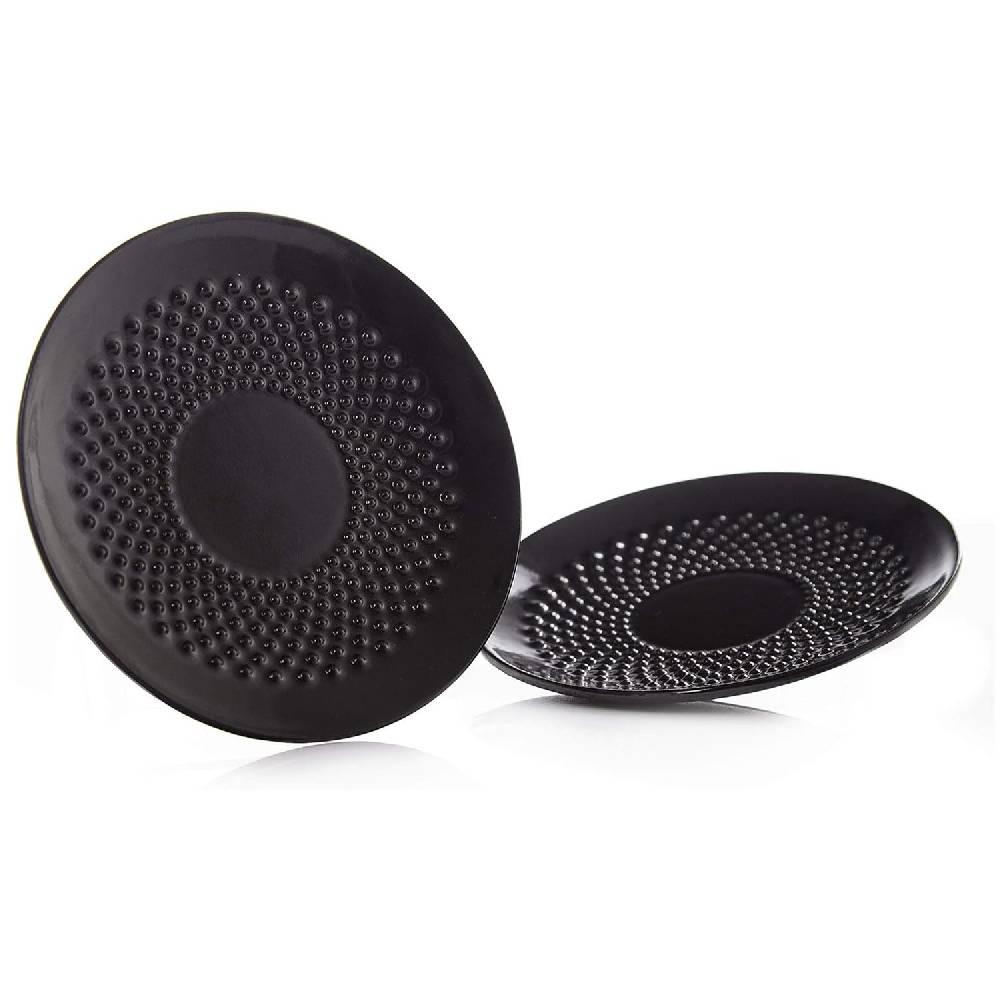 LUMALAND Dessertteller Set aus Gusseisen 2-teilig - Servierteller Ø15 cm