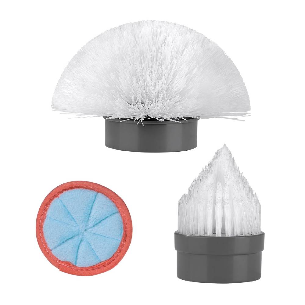 CLEANmaxx Ersatz-Bürstenkopf 3-tlg. für die Akku-Reinigungsbürste 3,7V