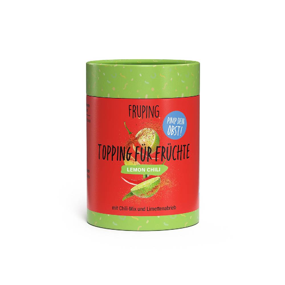 Fruping Topping für Früchte - Lemon Chili - 45g