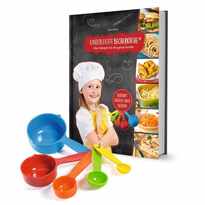 Kinderleichte Becherküche Rezeptbuch inkl. Messbecher-Set - Band 5 - Ofen-Rezepte für die ganze Familie (DIN-A5)