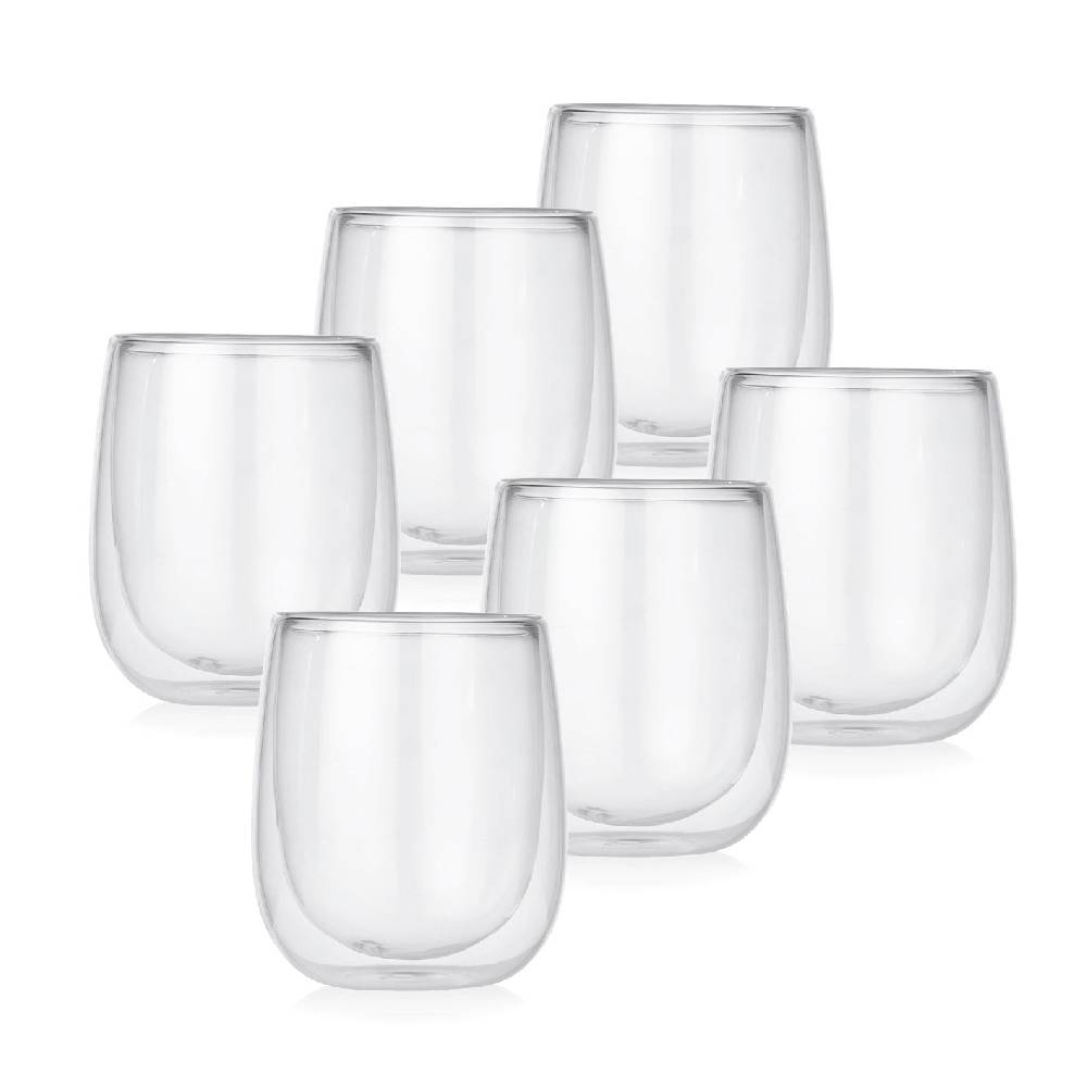 GOURMETmaxx Cappuccino Thermogläser - 6er-Set