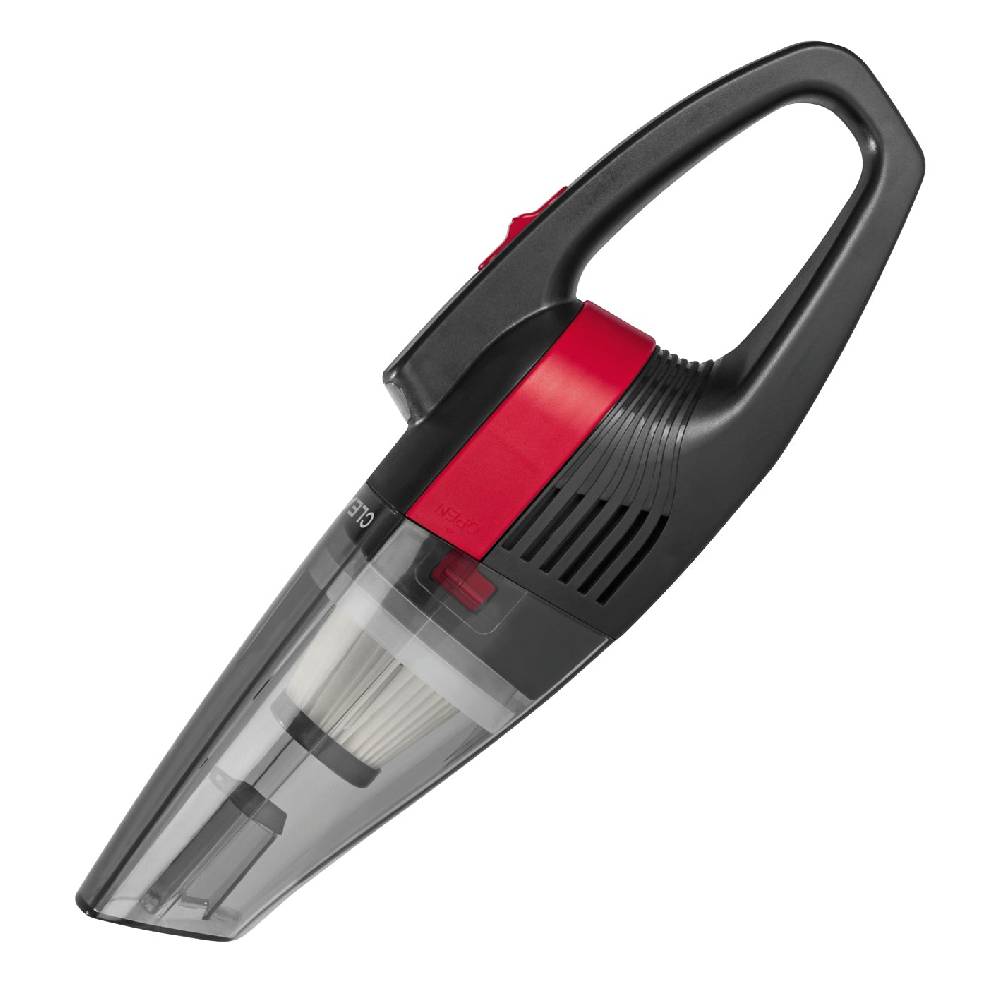 CLEANmaxx Akku-Handstaubsauger - grau/rot