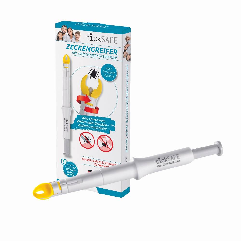 tickSAFE Zeckengreifer für Menschen mit rotierendem Greiferkopf Online Shopping