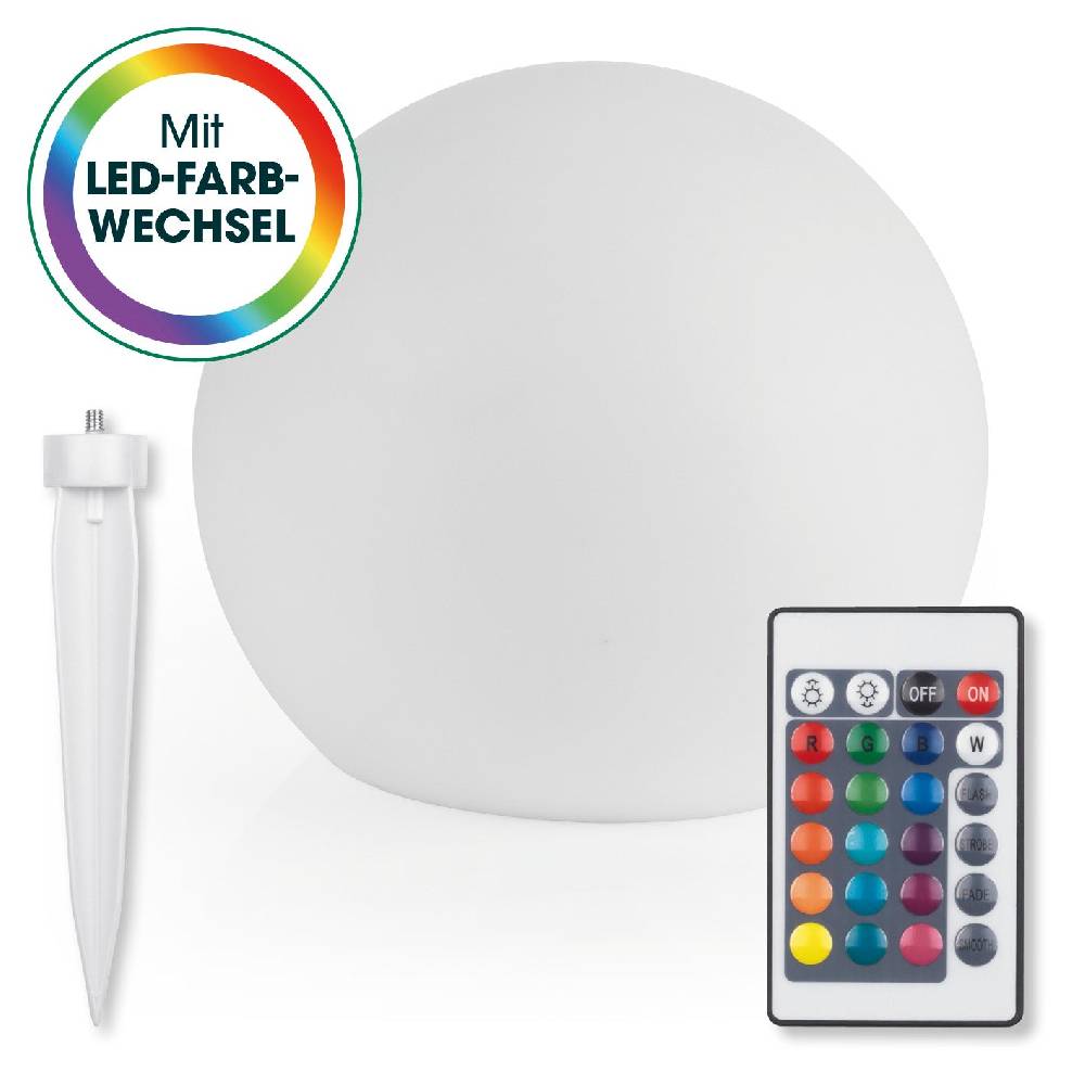 EASYmaxx Solar-Dekokugel mit Farbwechsel Große Rabatte