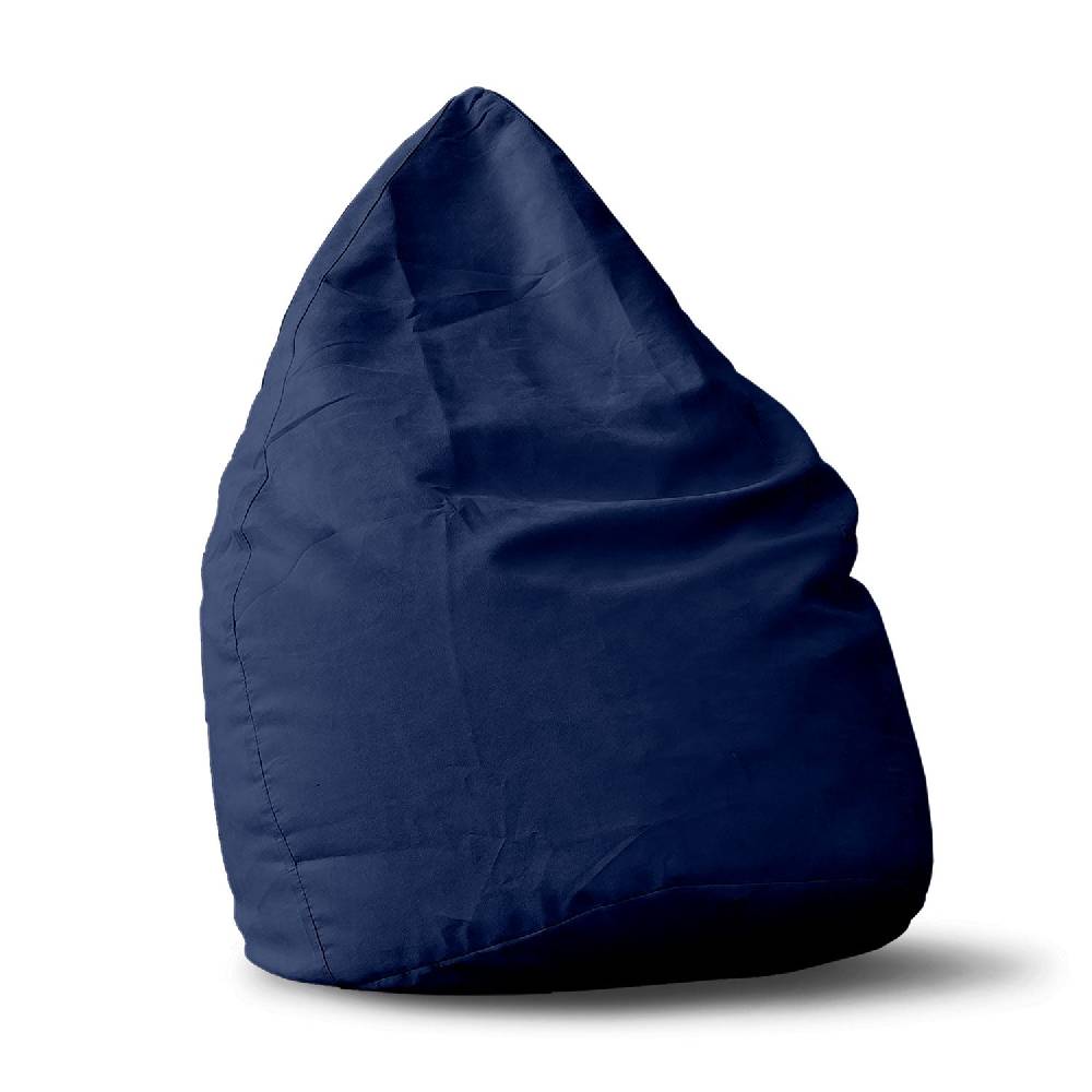 LUMALAND Luxury XL Sitzsack (120 L) - indoor - Dunkelblau Clearance-Verkauf