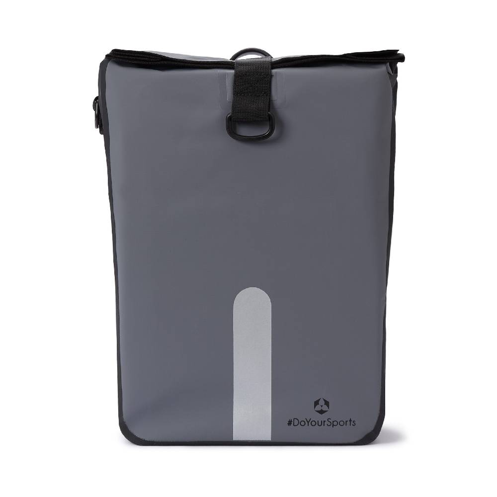 #DoYourSports Wasserdichte Fahrradtasche Roll-Top - 21 L - Grau