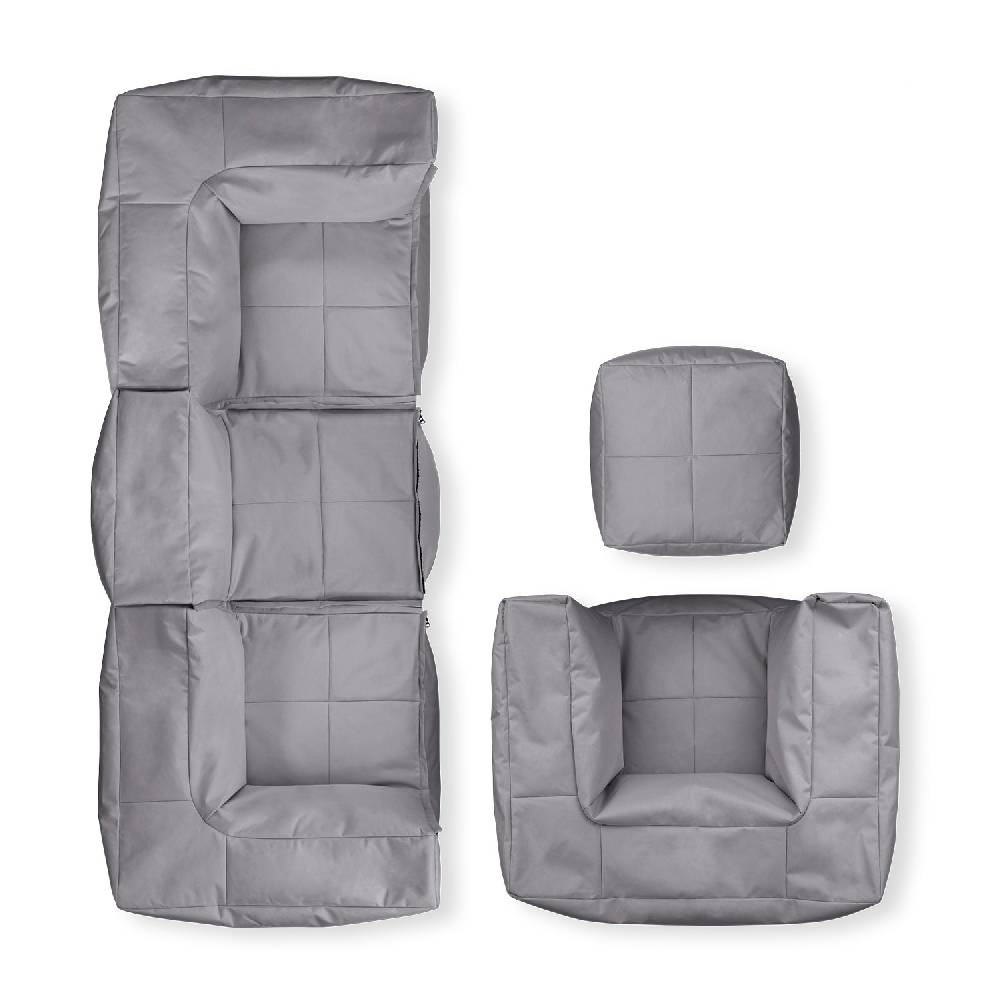 LUMALAND Basic Set (5-tlg.) - Modulares System - indoor & outdoor - Grau
