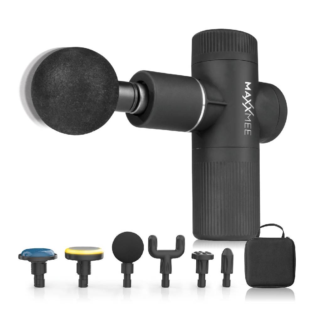 MAXXMEE Mini Massage Gun Hot & Cold Pro - schwarz