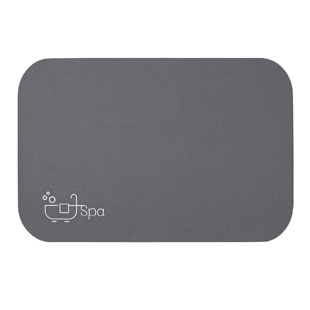 EASYmaxx Badematte Spa - 40x60 cm - dunkelgrau