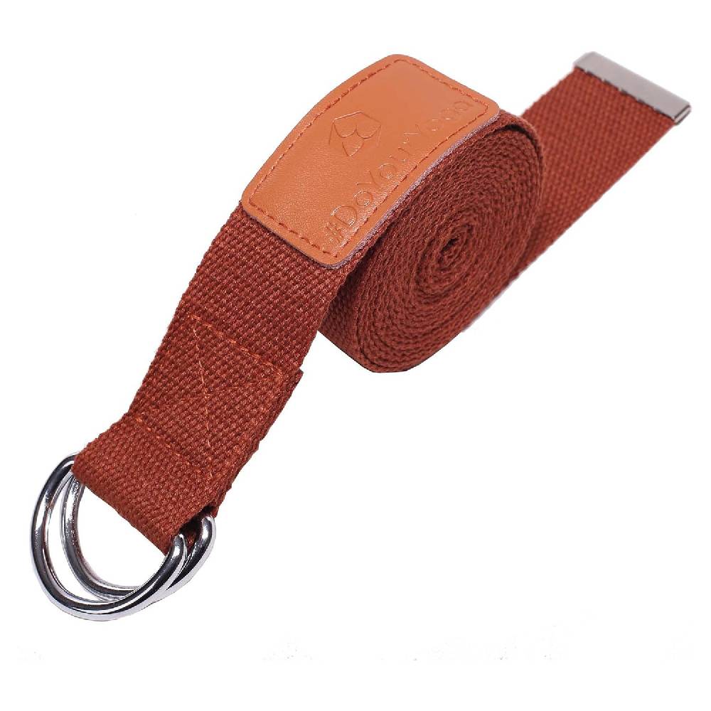 #DoYourYoga Yogagurt Amita - 260 x 3,8 cm - Schoko