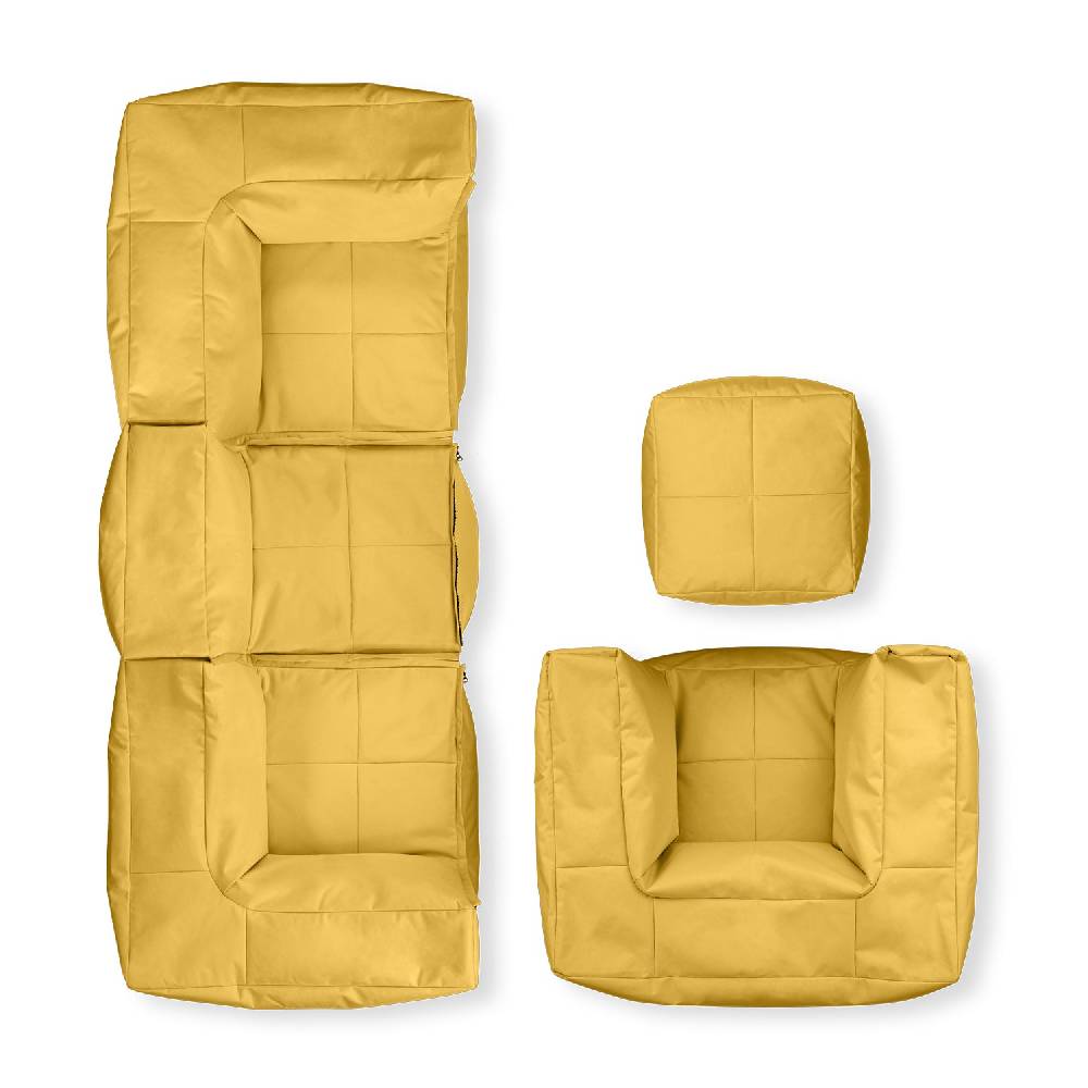 LUMALAND Basic Set (5-tlg.) - Modulares System - In- & outdoor - Senfgelb