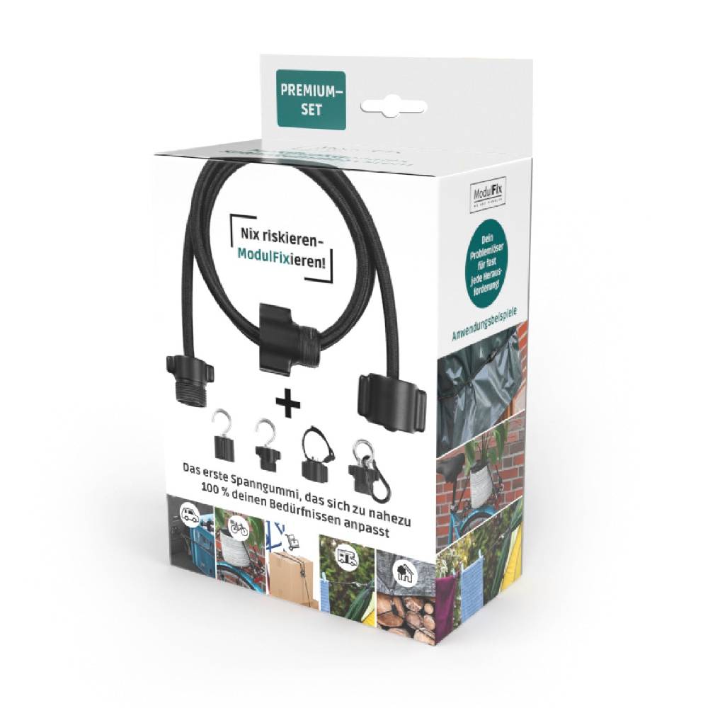 ModulFix Multifunktionales Spanngummi-System - Premium-Set