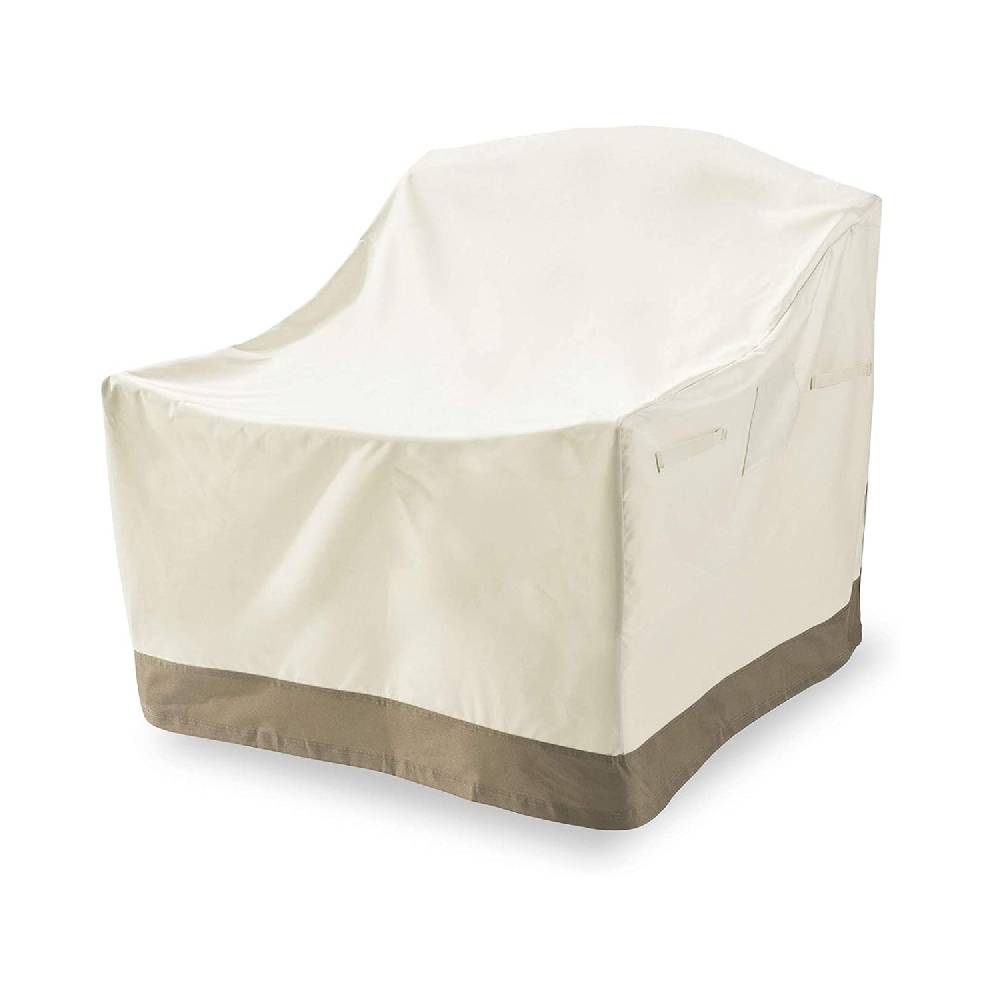LUMALAND Abdeckplane für Gartenstühle - 64 x 79 x 102 cm - Beige Lagerräumung