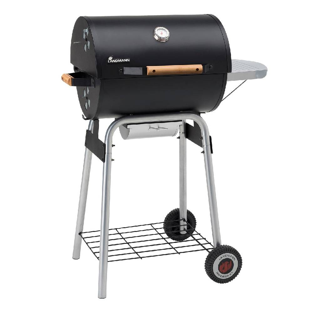 LANDMANN Holzkohle-Barrelgrill