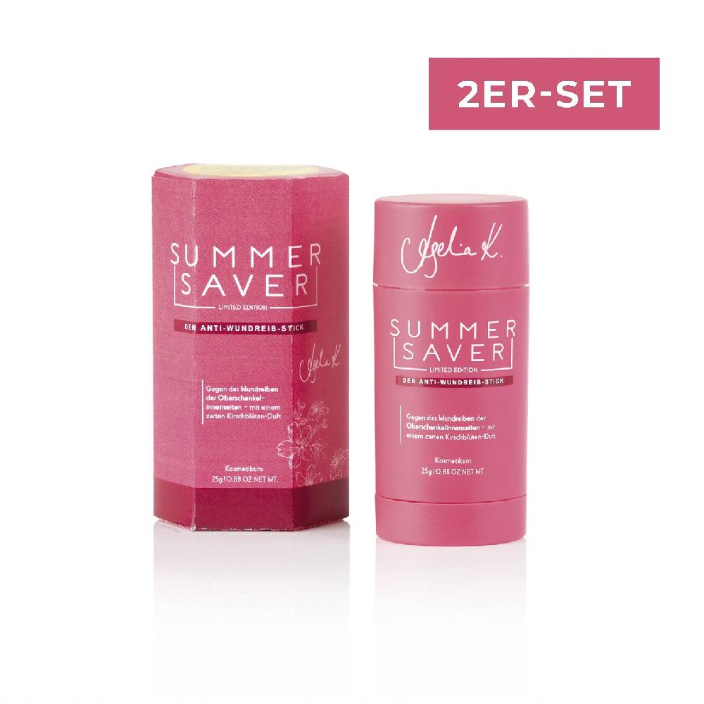 SUMMERSAVER Kosmetikum - Anti-Wundreib-Stick - Kirschblüte - 2er-Set (je 25 g)
