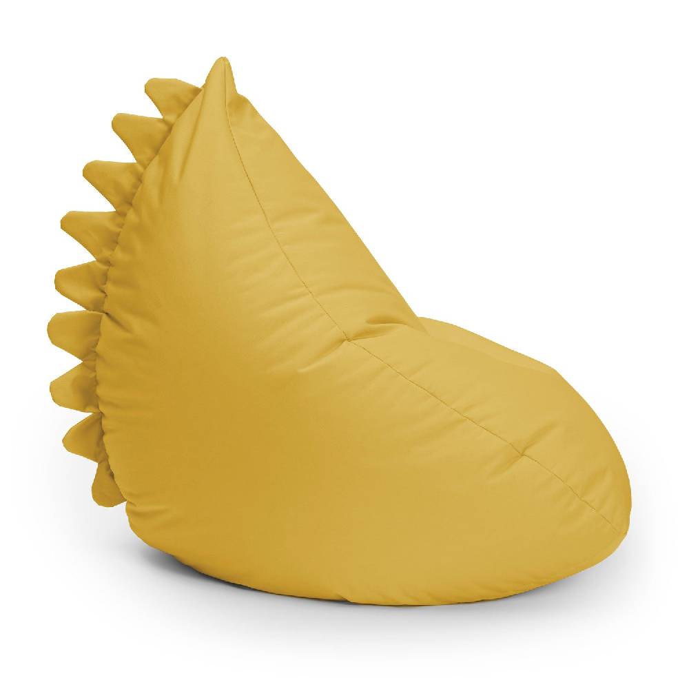 LUMALAND Kindersitzsack Animal Line Monster (180 L) - indoor & outdoor - Senfgelb