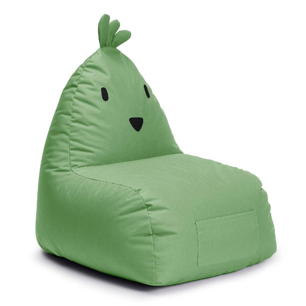 LUMALAND Kindersitzsack Animal Line Chick (200 L) - indoor & outdoor - Pastell Grün
