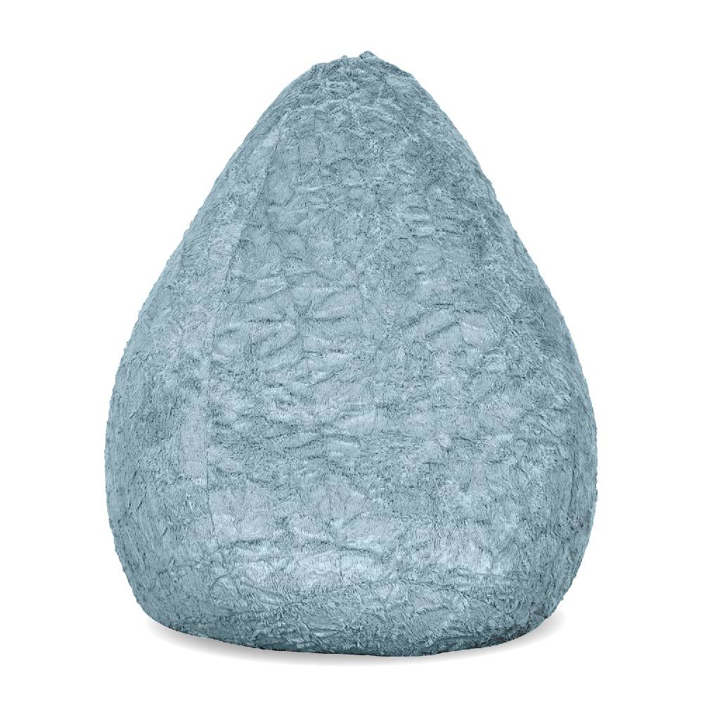 LUMALAND Luxury Fluffy Sitzsack (120 L) - indoor - Pastel Blau VIP-Rabatte