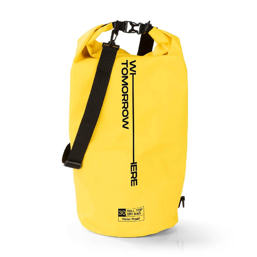 Where Tomorrow Dry Bag 30L - Style 01 - Gelb