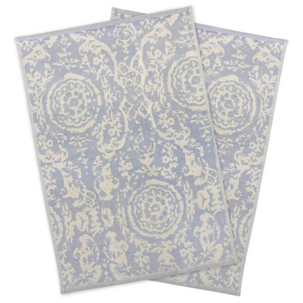 Mea Living 2er Set, Geschirrtuch blau Fabrikladen