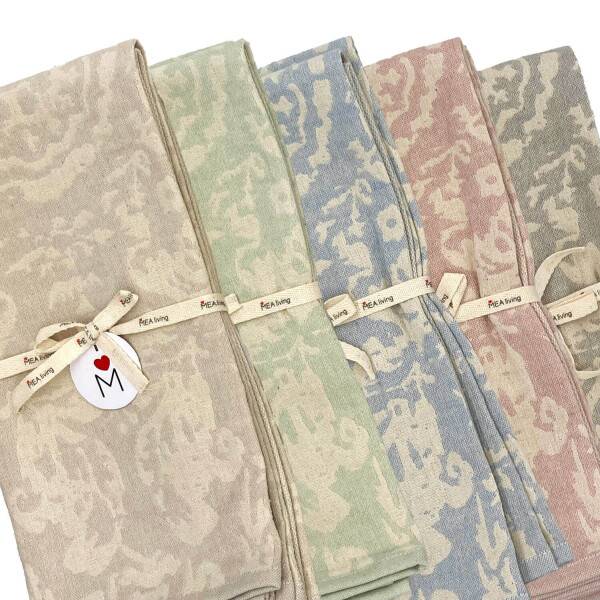 Mea Living 2er Set, Geschirrtuch blau Fabrikladen