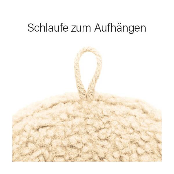 Mea Living Buchstabenkissen "&" wollweiss Zeitlich begrenztes Angebot