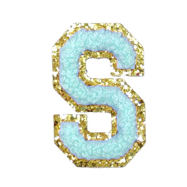 Mea Living Buchstabensticker "S" mint/gold Glitter Letzte 2 Tage