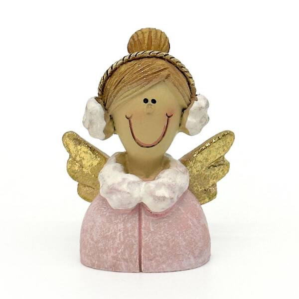 Mea Living Engel Kim rosa/gold klein 4 cm x 2 cm x 5,5 cm