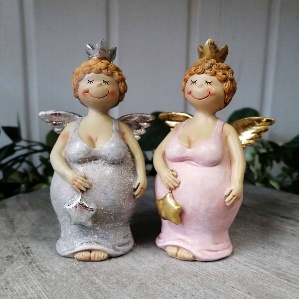 Mea Living Engel Marie rosa/gold klein 6,5cm x 4cm x 11,5 cm Bis zu 65% Rabatt
