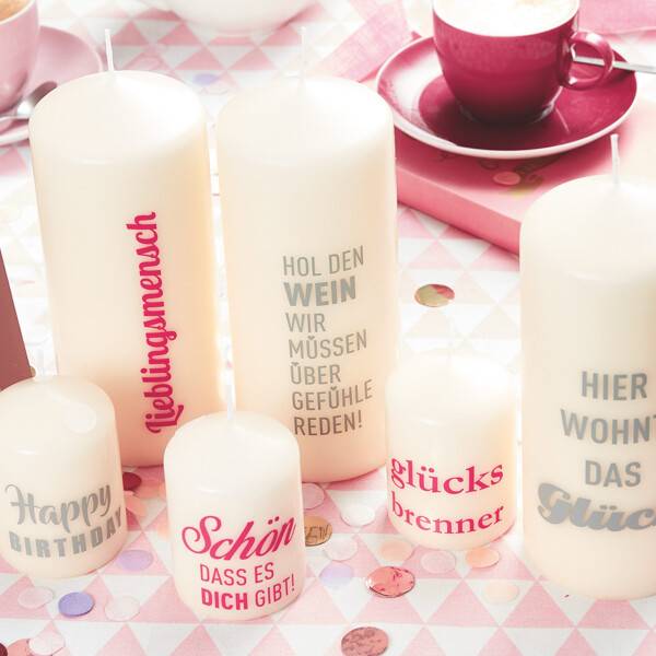 Mea Living Flämmchen, pink "Knickohr" Fabrikladen