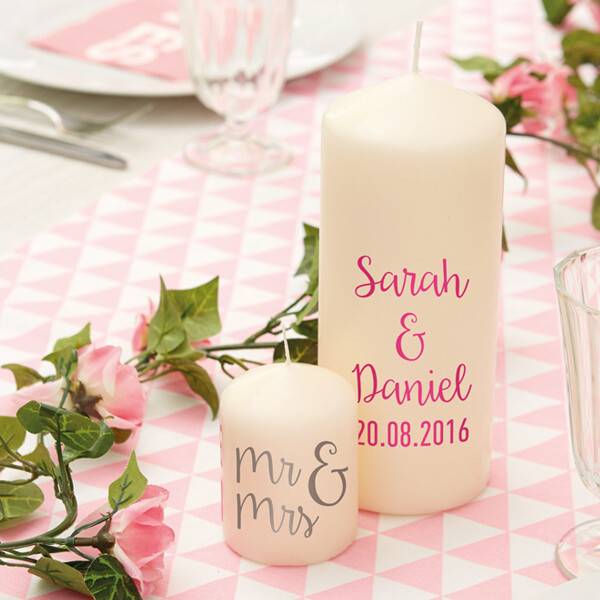 Mea Living Flämmchen, grau "ALLES GUTE ZUR KONFIRMATION" Begrenztes Angebot
