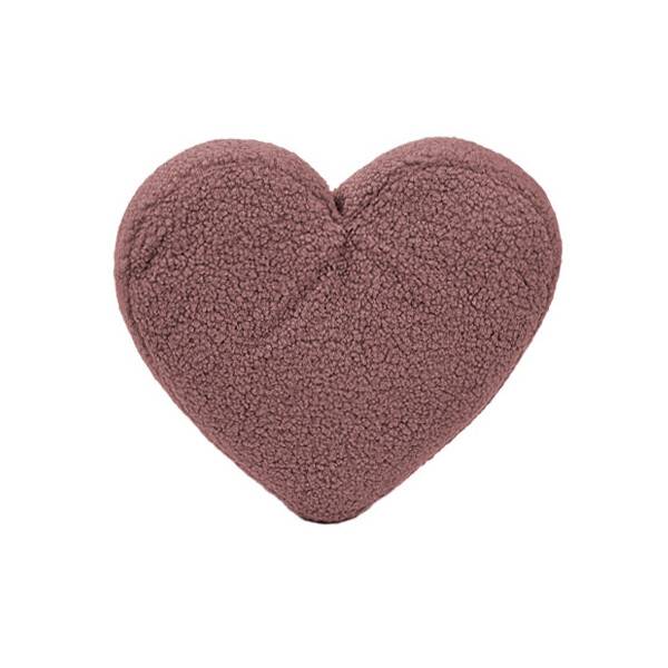 Mea Living Buchstabenkissen "Herz" rose 50% Rabatt für begrenzte Zeit