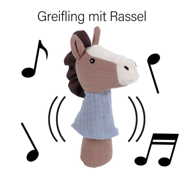Mea Living Greifling "Pferd Paul" Kostenlose Rückgabe