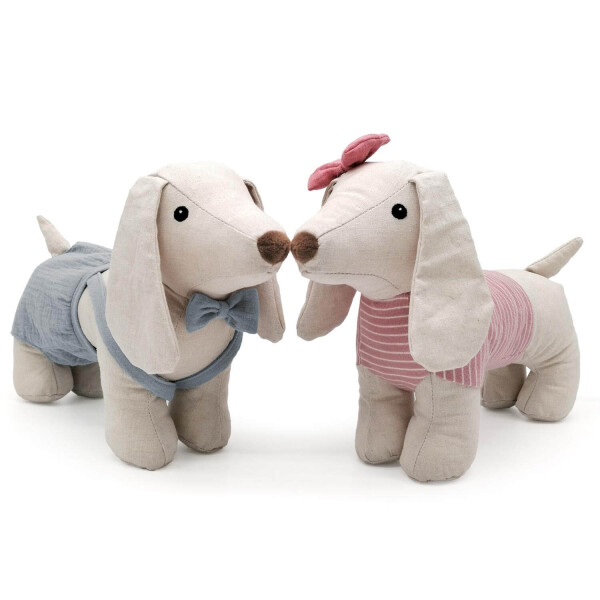 Mea Living Stoffpuppe "Dackel Doro" im Angebot