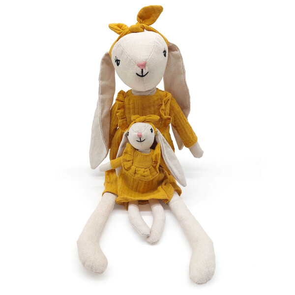 Mea Living Stoffpuppe "Hase Hedda" klein 20cm Günstiger Verkauf