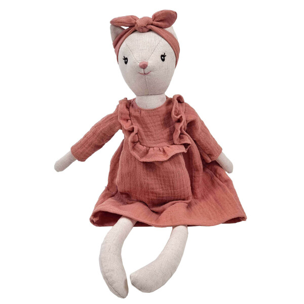 Mea Living Stoffpuppe "Katze Karla" groß 40 cm Meist gekauft